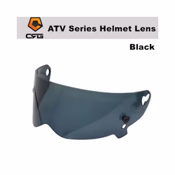 Motorcycle Helmet Visor for the Stig Simpson Helmet CRG ATV Series Karting - Black