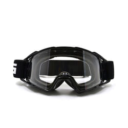 Outdoor Motorcycle Goggles Glasses Flexible MX Off Road Helmet Goggle - Black
