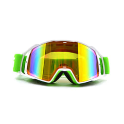 Outdoor Motorcycle Goggles Glasses Flexible MX Off Road Helmet Goggle - Blue