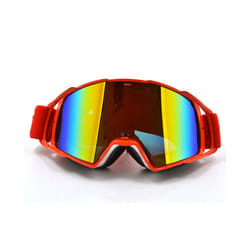 Outdoor Motorcycle Goggles Glasses Flexible MX Off Road Helmet Goggle - Auburn