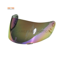 8 Colors Iridium Gold Motorcycle Helmet Visor Lens Full Face Shield Case - M, Iridium