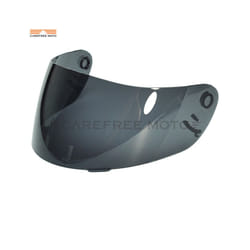 8 Colors Iridium Gold Motorcycle Helmet Visor Lens Full Face Shield Case - S, Dark smoke