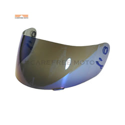 8 Colors Iridium Gold Motorcycle Helmet Visor Lens Full Face Shield Case - M, Blue