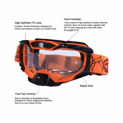 NEW Gafas 100% Motocross Goggles Glasses Moto Sunglasses Motorcycle Outdoor - B