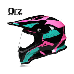 Motocross helmet capacete racing motorcycle helmet DOT appproved dirt - M, 16