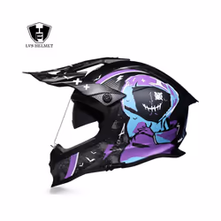 Motocross helmet capacete racing motorcycle helmet DOT appproved dirt - M, 22