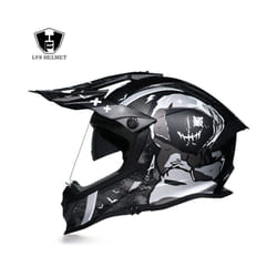 Motocross helmet capacete racing motorcycle helmet DOT appproved dirt - L, 17