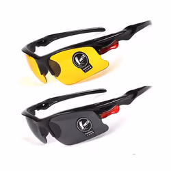 Hot Sale Motorcycle Protective Gears Helmet Mask Goggles Eyewear Off-Road - Yellow