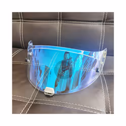 Motorcycle Helmet Anti-UV PC Visor Lens Model Face Helmet Visor Lens case - revo blue