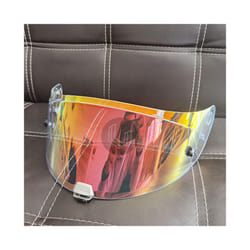 Motorcycle Helmet Anti-UV PC Visor Lens Model Face Helmet Visor Lens case - revo orange