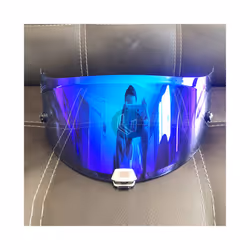 Motorcycle Helmet Anti-UV PC Visor Lens Model Face Helmet Visor Lens case - Ice blue
