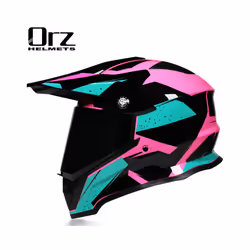 New off-road motorcycle helmet men and women motocross helmet full face - xL, 5