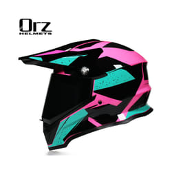 New off-road motorcycle helmet men and women motocross helmet full face - L, 5