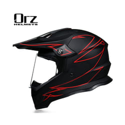 New off-road motorcycle helmet men and women motocross helmet full face - M, 2