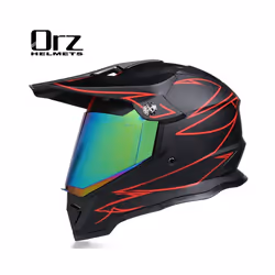New off-road motorcycle helmet men and women motocross helmet full face - S, c1