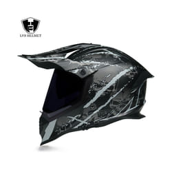New off-road motorcycle helmet men and women motocross helmet full face - S, b6