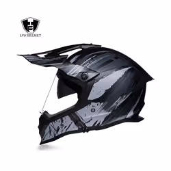 New off-road motorcycle helmet men and women motocross helmet full face - xL, 9