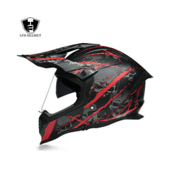 New off-road motorcycle helmet men and women motocross helmet full face - xL, 7