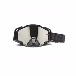 Professional Motocross Goggles Cycling Eyewear Outdoor Glasses Off Road - Black