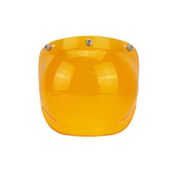 3-snap Retro Motorcycle Helmet Bubble Shield Lens Vintage Motorcycle Helmet - 15
