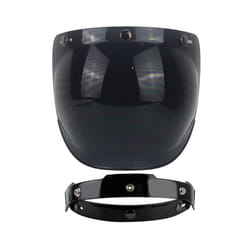 3-snap Retro Motorcycle Helmet Bubble Shield Lens Vintage Motorcycle Helmet - 7
