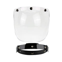 3-snap Retro Motorcycle Helmet Bubble Shield Lens Vintage Motorcycle Helmet - 10