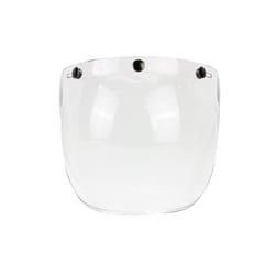 Retro 3 Snap Windshield Motorcycle Helmet Lens 3/4 Open Face Helmet Bubble - 21