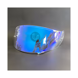 Motorcycle Full Face Helmet Visor Lens Case for Shoei GT-Air gt air2 Neotec - Clear Revo Blue