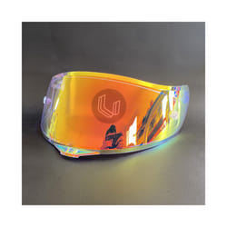 New K3SV K5 K1 Helmet Visor Motorcycle Full Face Helmet Visor Lens For - Clear Revo Red