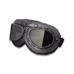 Steampunk Motorcycle Goggles Windproof Dustproof Scooter Helmet Goggles - Smoke Lenses