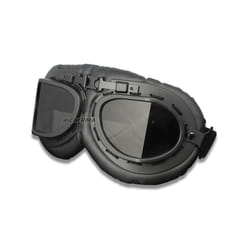 Steampunk Motorcycle Goggles Windproof Dustproof Scooter Helmet Goggles - Smoke Lenses