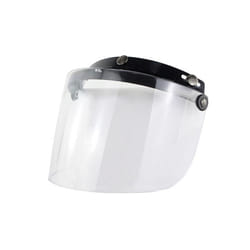 2023 New Open Face Helmet Visor Motorcycle Helmet Bubble Visor Lens Bubble - Transparency