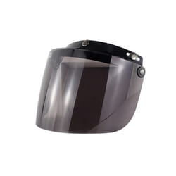 2023 New Open Face Helmet Visor Motorcycle Helmet Bubble Visor Lens Bubble - Dark Tawny