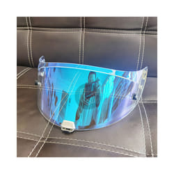 Hj-26 Helmet Visor Motorcycle Full Face Helmet Visor Lens case for HJC - revo blue