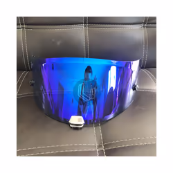 Hj-26 Helmet Visor Motorcycle Full Face Helmet Visor Lens case for HJC - Ice blue