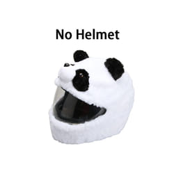 Plush Cover for Motorcycle Helmet Accessories Full Helmet Case Motorcycle - L, White Panada