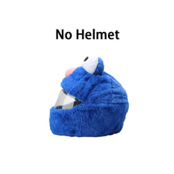 Plush Cover for Motorcycle Helmet Accessories Full Helmet Case Motorcycle - L, Blue Ses