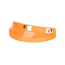 3/4 Open Face Helmet Visor Protector 3-Snap Helmet for Peak Lens Motorcycle - Orange