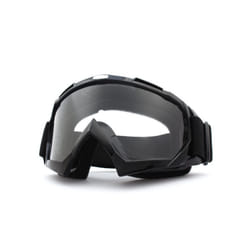 Motorcycle Off-road Goggles Protective Gears Flexible Cross Helmet Face - Clear lens