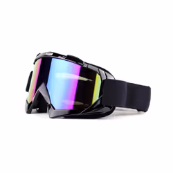 Motorcycle Off-road Goggles Protective Gears Flexible Cross Helmet Face - Clear lens