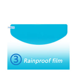 Helmet Clear Anti-Fog Rainproof Film Three Styles Lens Sticker for Motorcycle - rainproof film3