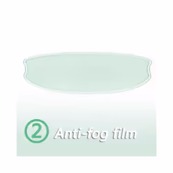 Helmet Clear Anti-Fog Rainproof Film Three Styles Lens Sticker for Motorcycle - anti-fog film 2