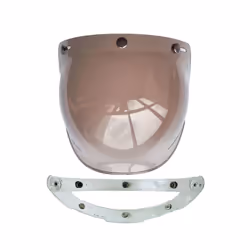 Motorcycle Helmet Sun Visor Goggles UV Protection Shield Lens for Bicycle - W-4