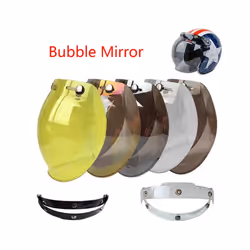 Motorcycle Helmet Sun Visor Goggles UV Protection Shield Lens for Bicycle - W-6