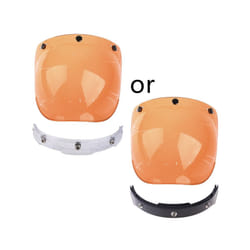 Motorcycle Helmet Sun Visor Goggles UV Protection Shield Lens for Bicycle - W-9