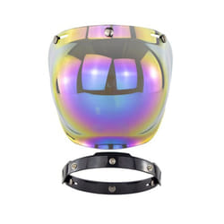 Motorcycle Helmet Sun Visor Goggles UV Protection Shield Lens for Bicycle - BK-3