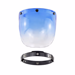 Motorcycle Helmet Sun Visor Goggles UV Protection Shield Lens for Bicycle - BK-7
