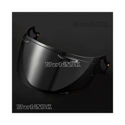 Helmet Lens Visor Motocross Helmet Motorcycle Full Face Helmet Shied Lens - Deep tea