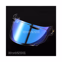 Helmet Lens Visor Motocross Helmet Motorcycle Full Face Helmet Shied Lens - Deep tea