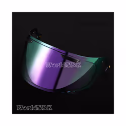 Helmet Lens Visor Motocross Helmet Motorcycle Full Face Helmet Shied Lens - Purple
